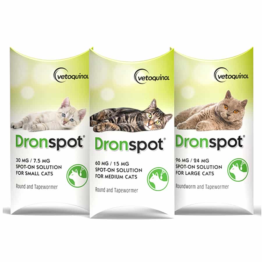 Dronspot Spot-On Cat Worming Treatment