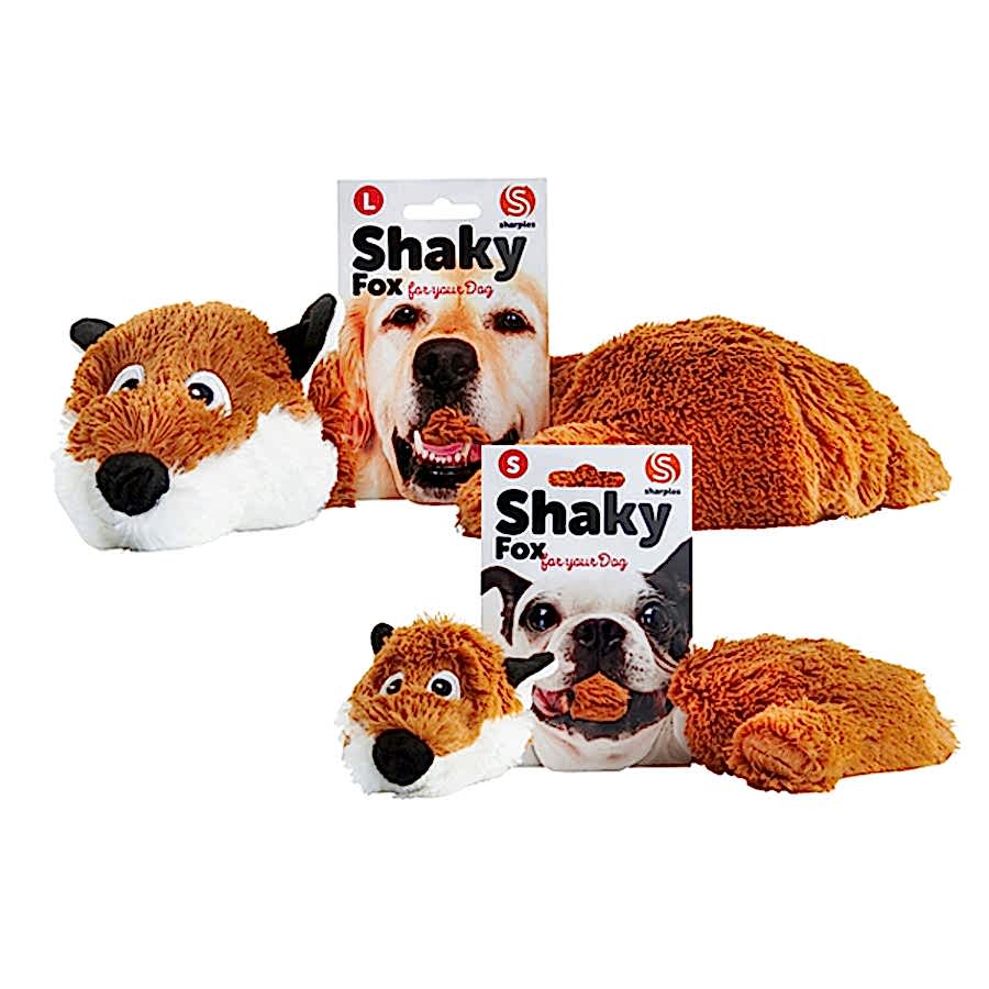 Sharples Ruff 'N' Tumble Shaky Fox Dog Toy