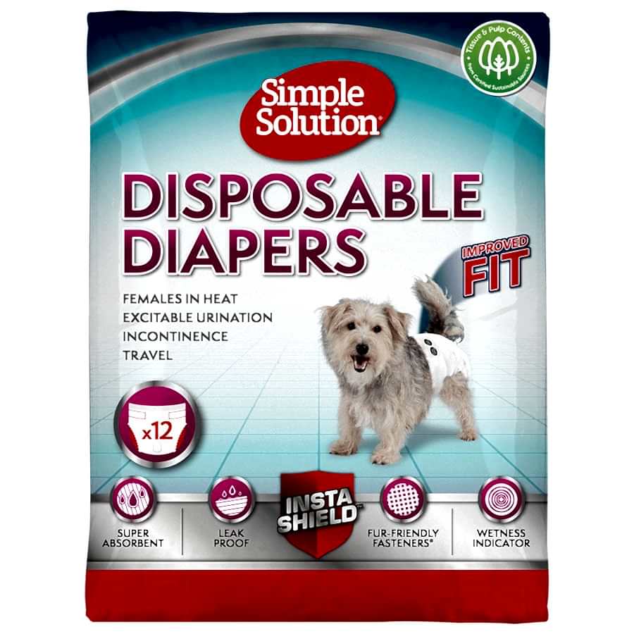 Simple Solution Disposable Dog Diaper