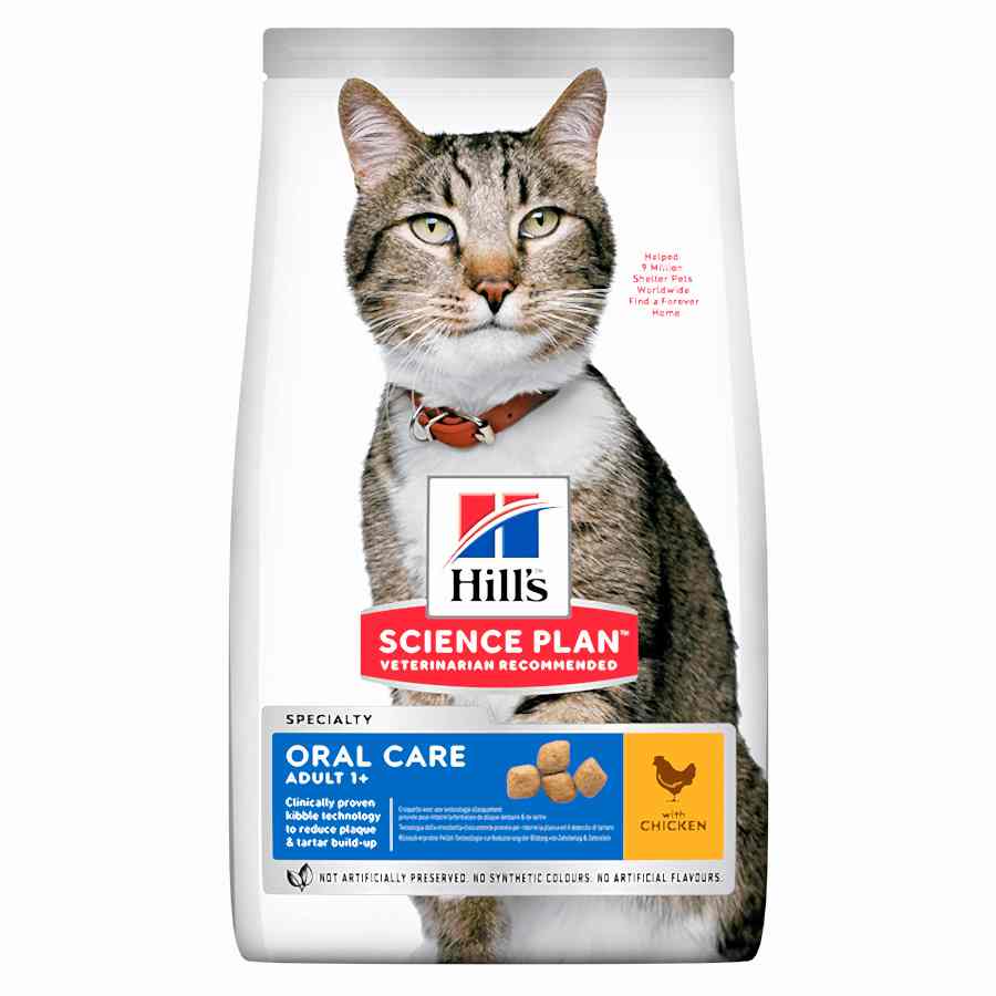 Hill's Science Plan Oral Care Adult Dry Cat Food Chicken