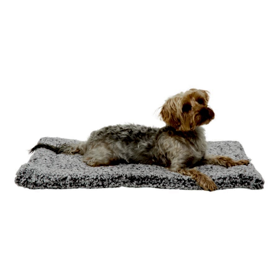 Pets at Home Explorer Dog Crate Mat Slate Grey