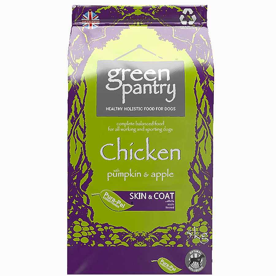 Green Pantry Adult Dry Dog Food Chicken with Pumpkin & Apple