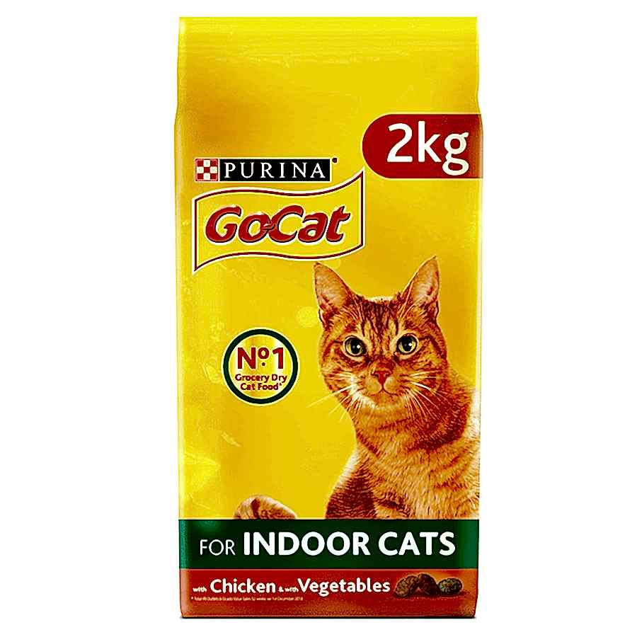 Go Cat Indoor Adult Dry Cat Food Chicken & Veg