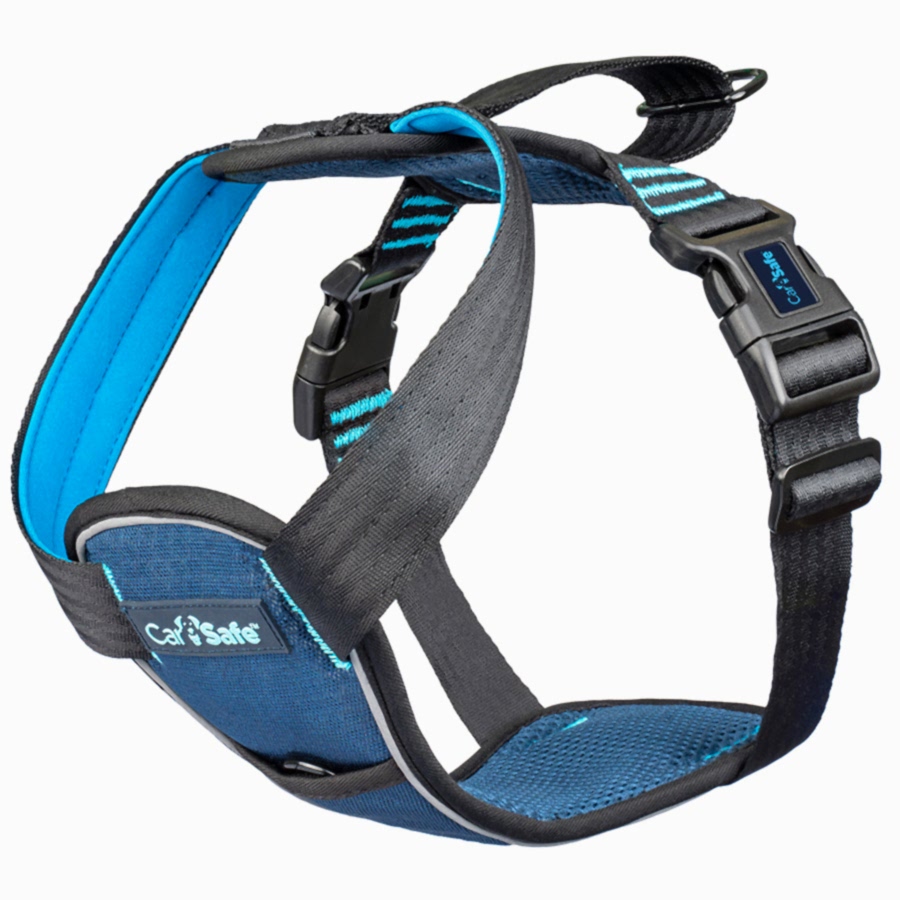 CarSafe Crash Tested Dog Harness Blue