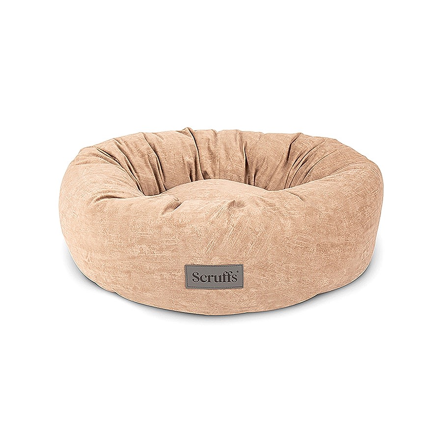 Scruffs Oslo Round Dog Bed Light Brown