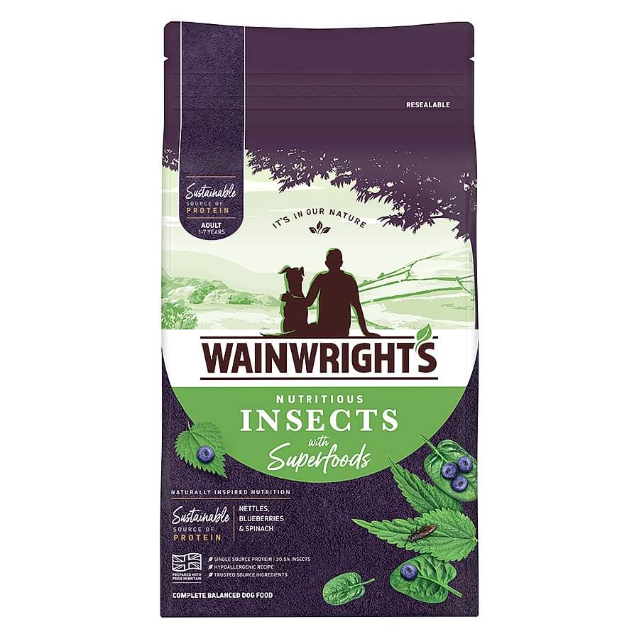 Wainwright's Dry Adult Dog Food Insects With Superfoods