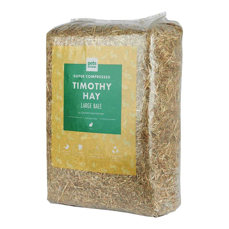 Pets at Home Super Compressed Timothy Hay Rabbit Food