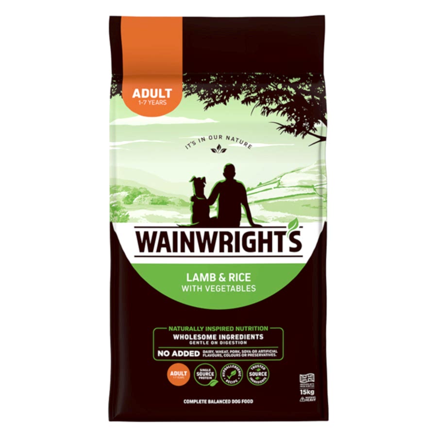 Wainwright's Adult Dry Dog Food Lamb with Rice