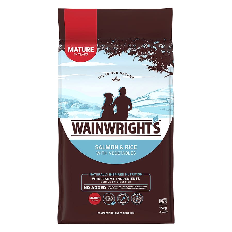 Wainwright's Mature Dry Dog Food Salmon with Rice