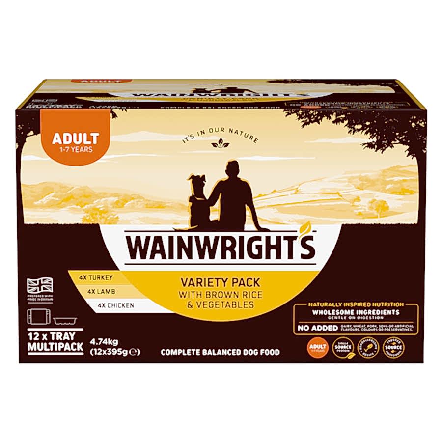 Wainwright's Adult Wet Dog Food Variety