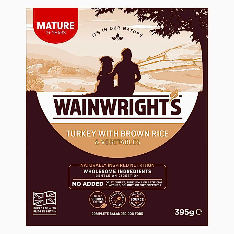 Wainwright's Senior Dog Wet Food Turkey with Rice