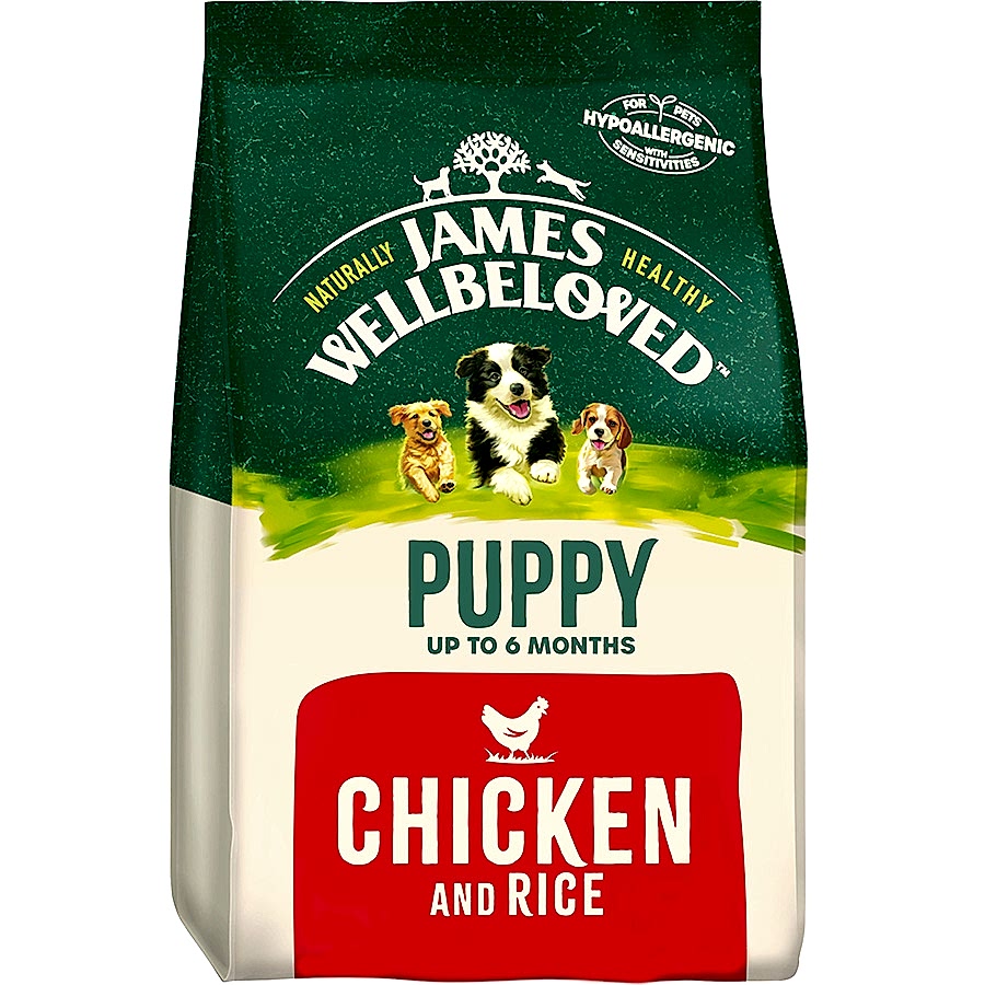 James Wellbeloved Puppy Dry Dog Food Chicken & Rice