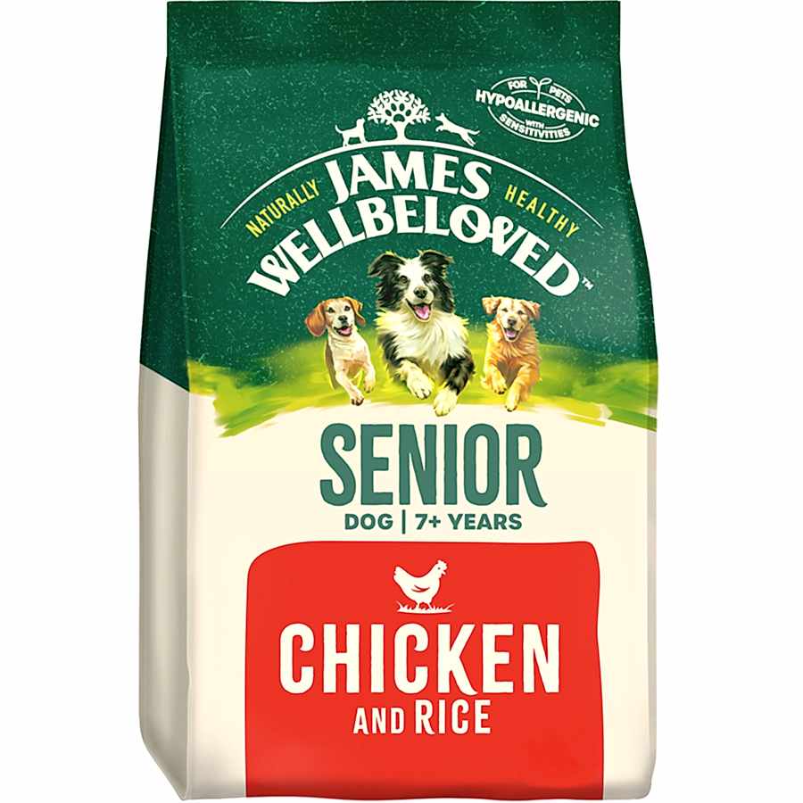 James Wellbeloved Senior Dry Dog Food Chicken & Rice