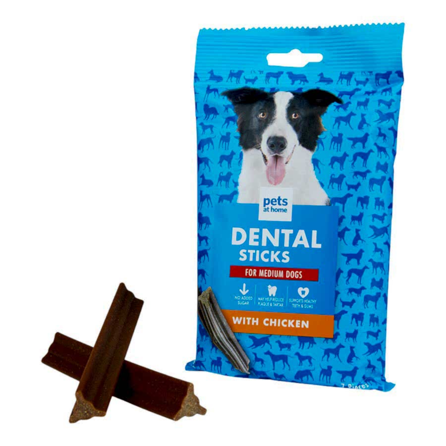 Pets at Home Adult Dog Dental Sticks Medium