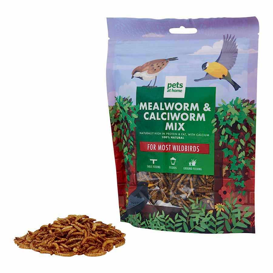 Pets at Home Mealworm & Calciworm Mix