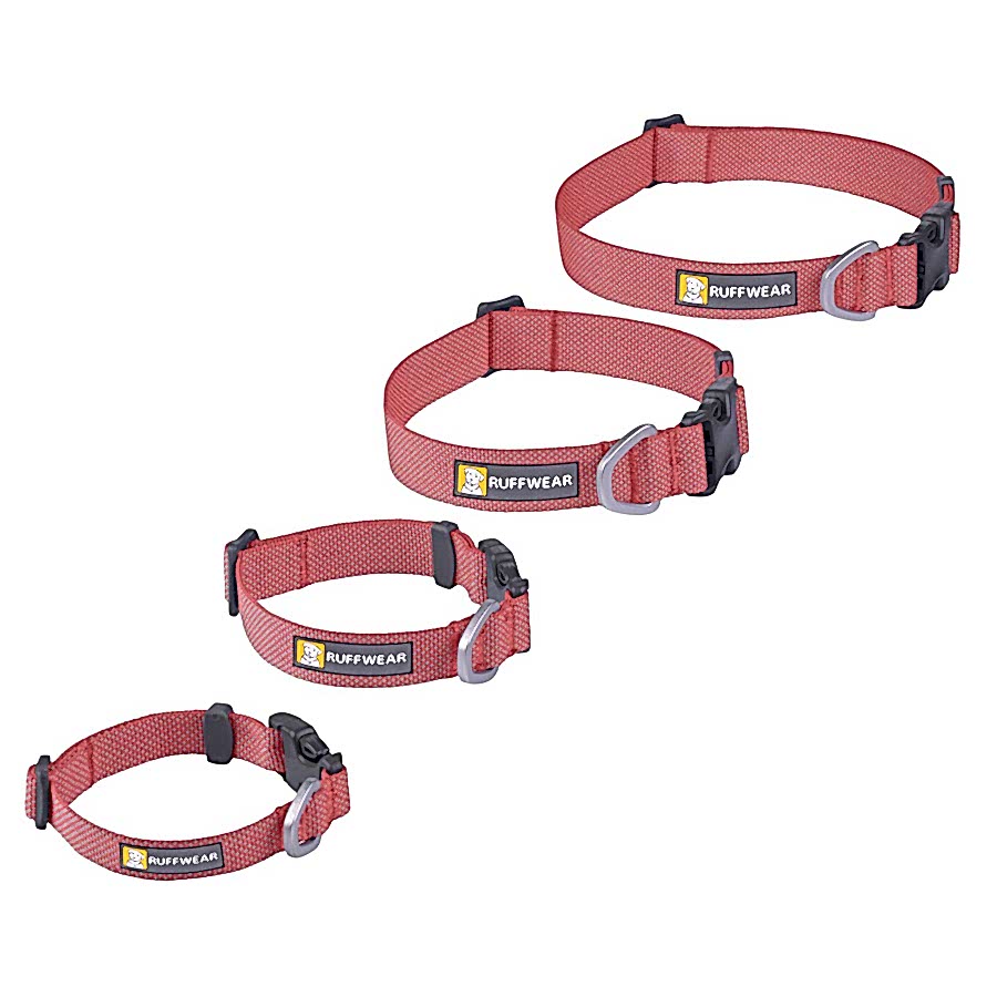 Ruffwear Hi & Light Dog Collar Salmon Pink