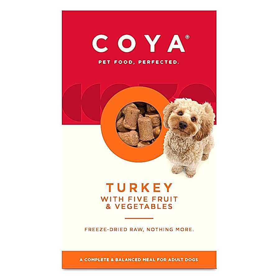 Coya Complete Adult Dry Dog Food Turkey, Fruits & Veg