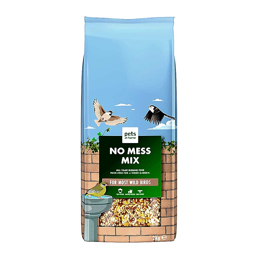 Pets at Home No Mess Wild Bird Seed Mix