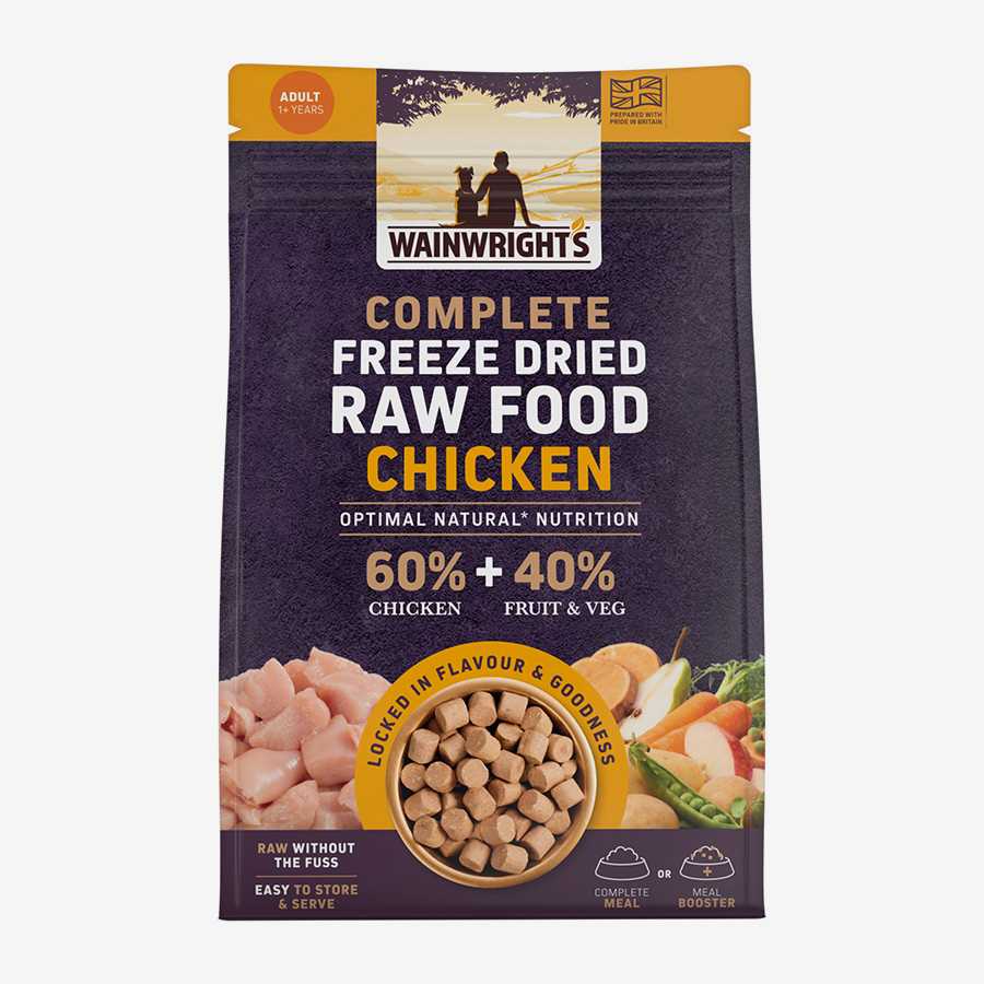 Wainwright's Complete Freeze Dried Adult Dog Food Chicken