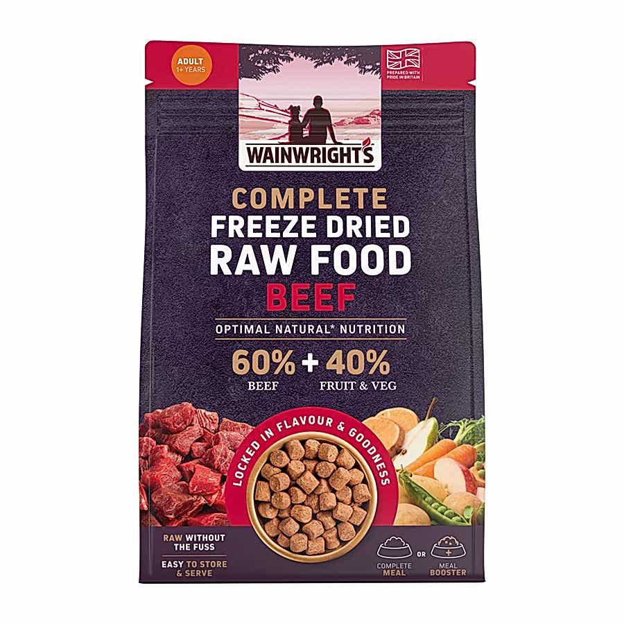 Wainwright's Adult Freeze Dried Raw Dog Food Beef