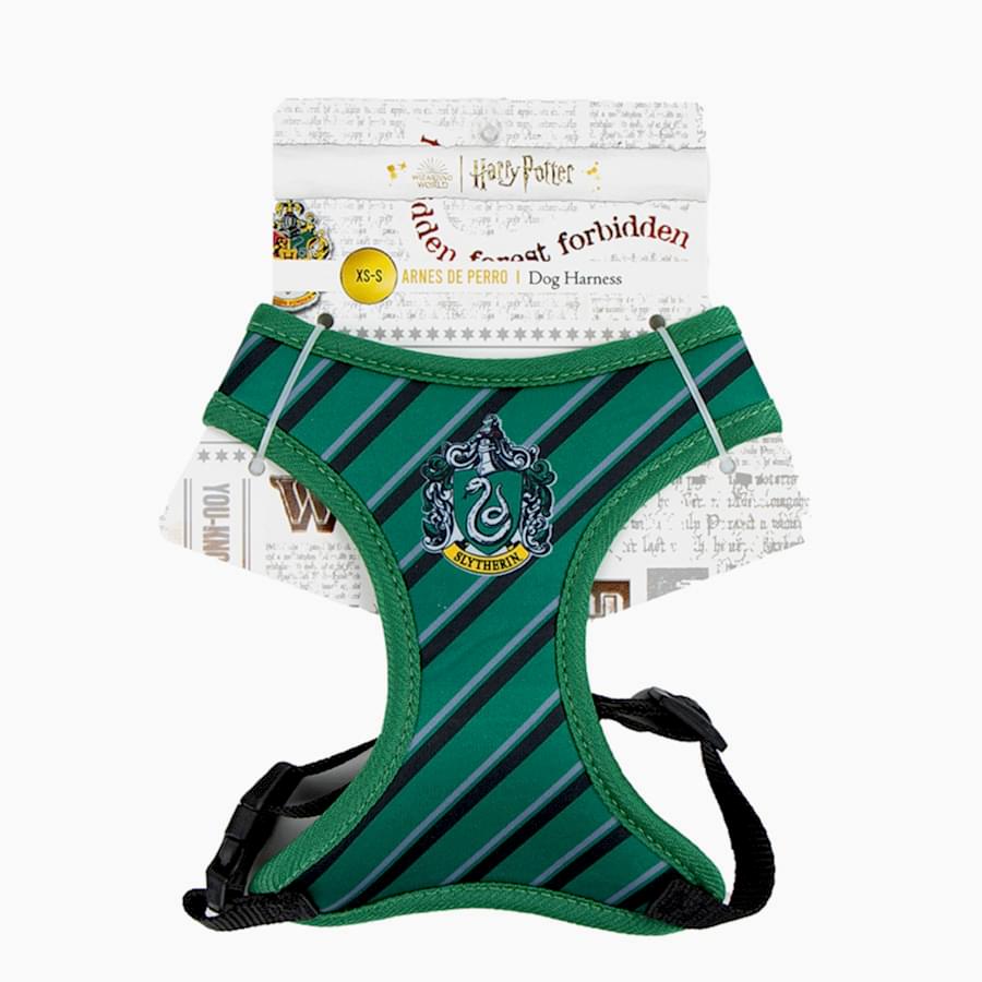 Harry Potter Slytherin Dog Harness Green