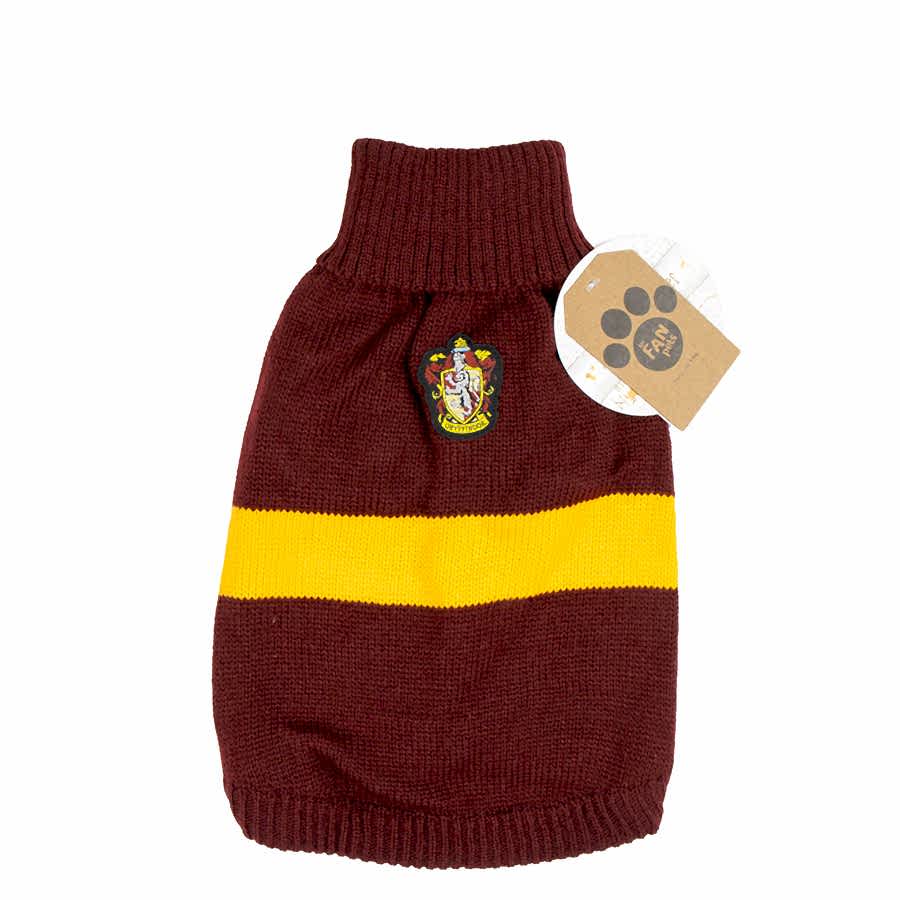 Harry Potter Gryffindor Dog Jumper Red