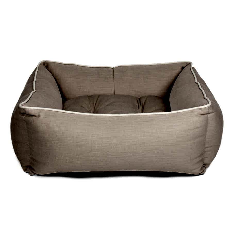 Lords & Labradors Savanna Box Dog Bed Oatmeal