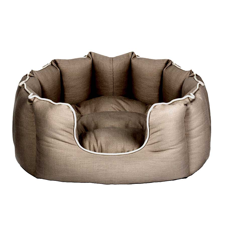 Lords & Labradors High Sided Pet Bed Savanna Oatmeal