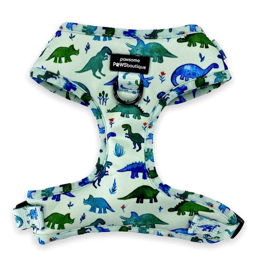 Pawsome Paws Boutique Dinky Dino Dog Harness