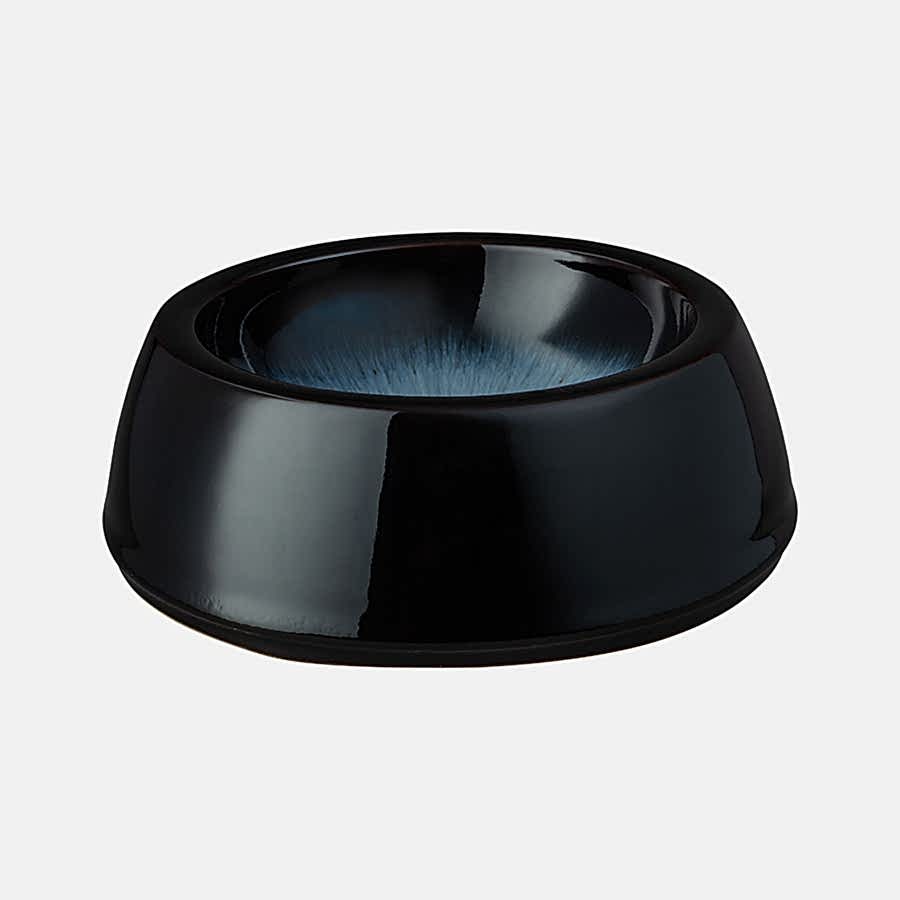 Denby Halo Pet Bowl Black