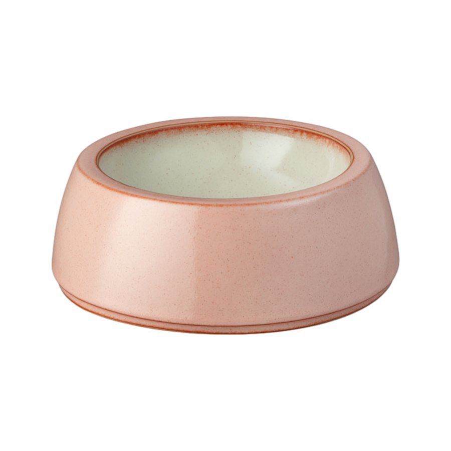 Denby Piazza Pet Bowl Pink