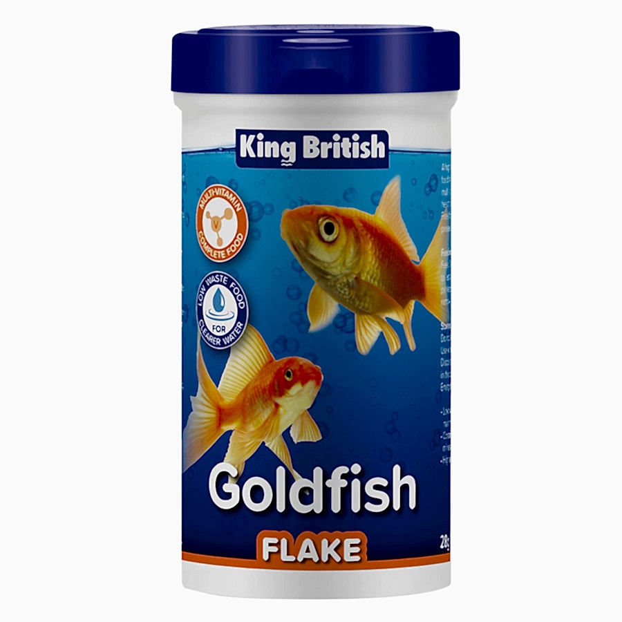 King British Goldfish Flake Food