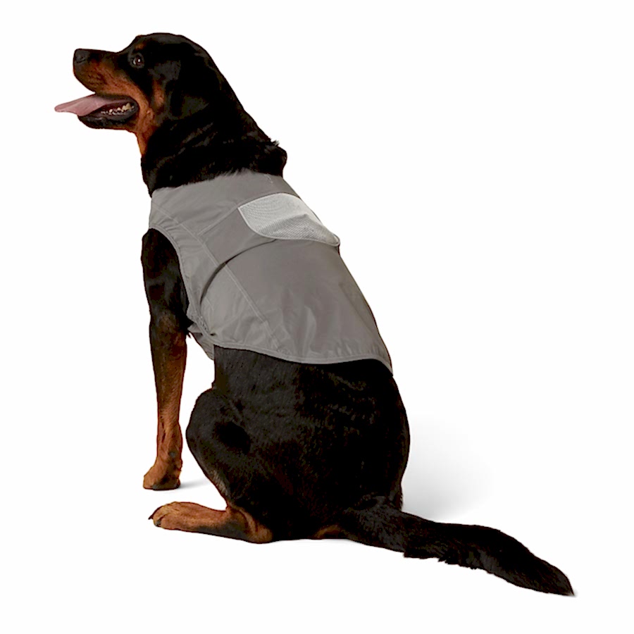 Pets at Home Reflective Dog Vest With Storage Bag Silver