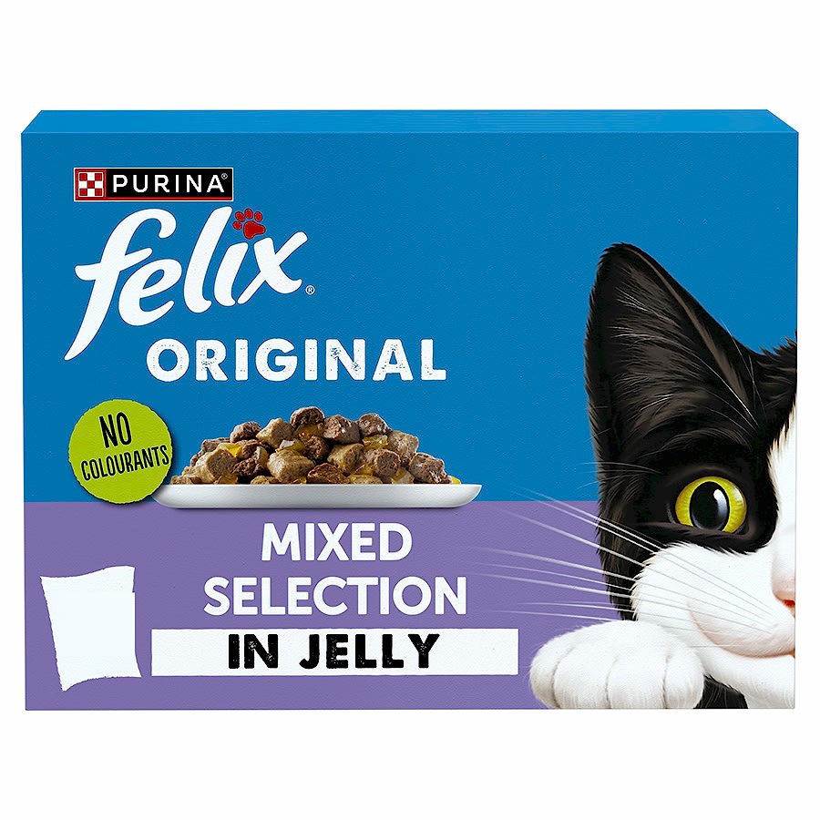 Felix Original Mixed Selection in Jelly Wet Adult Cat Food