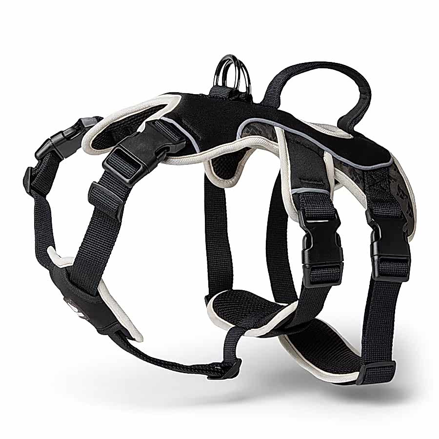 3 Peaks Excursion Dog Harness Black