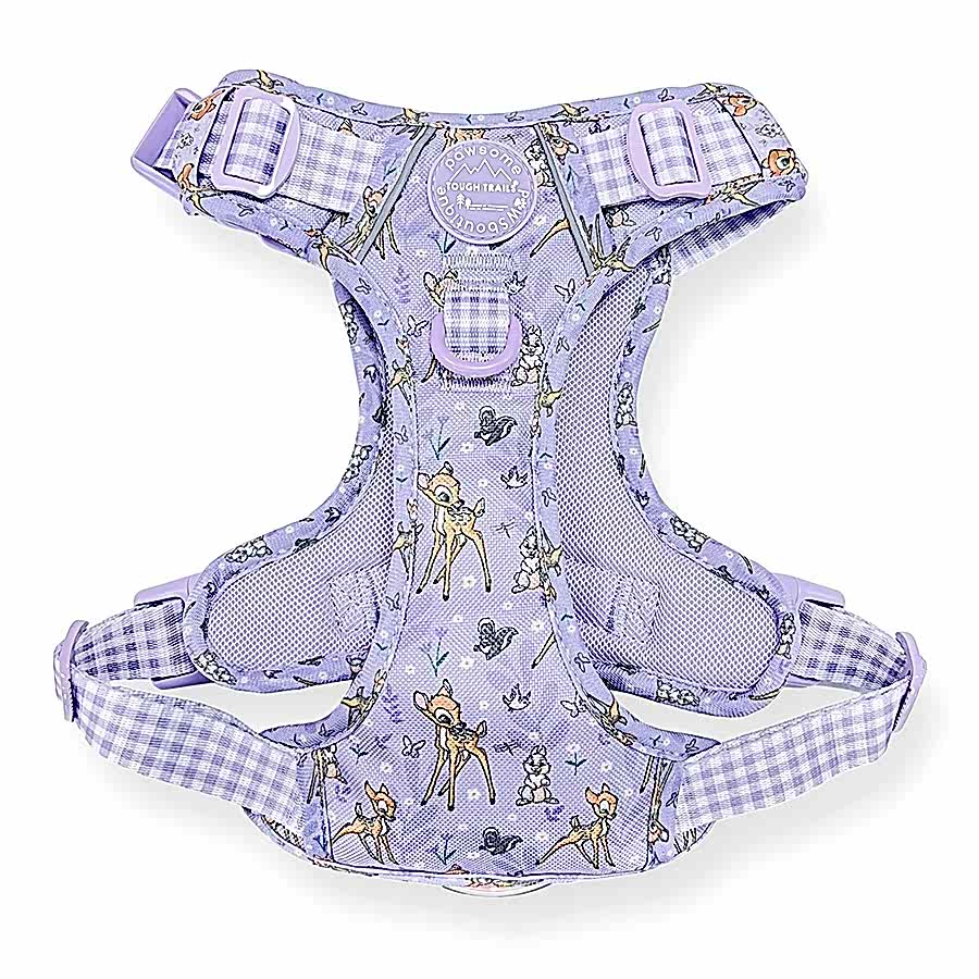 Pawsome Paws Boutique x Disney Bambi Tough Trails Dog Harness Purple