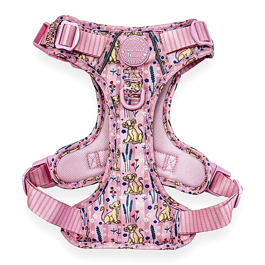 Pawsome Paws Boutique x Disney Nala Tough Trails Dog Harness Pink