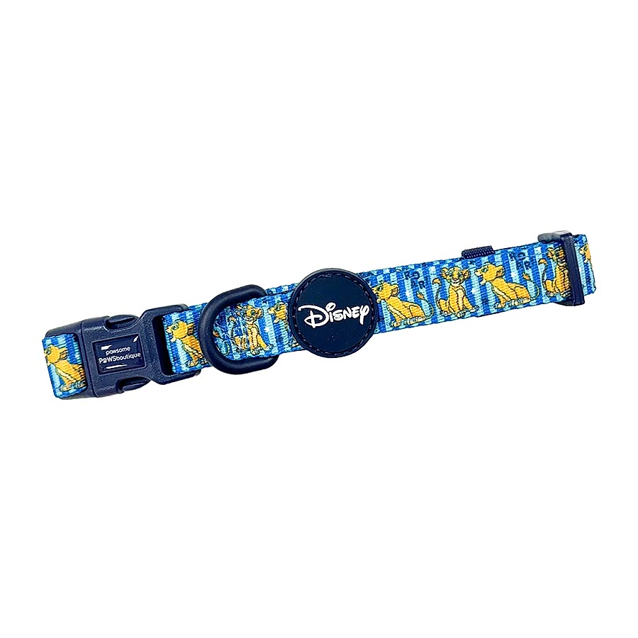 Pawsome Paws Boutique x Disney Simba Dog Collar Blue