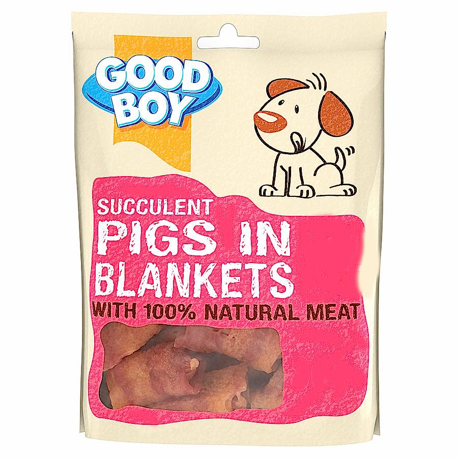 Good Boy Pigs in Blankets Dog Treats