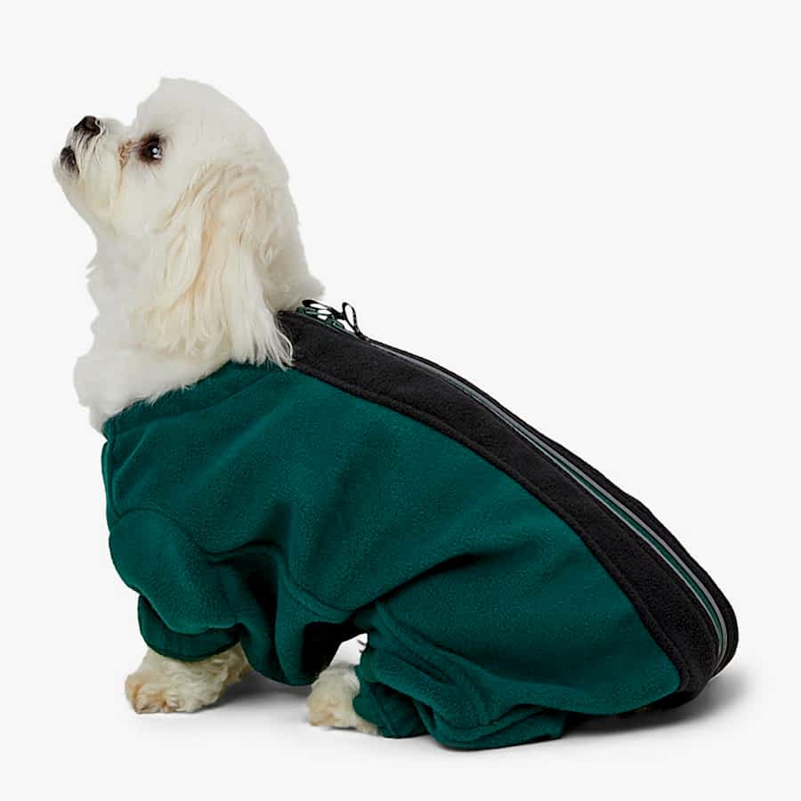 3 Peaks Water Repellent Full Coverage Dog Fleece Green