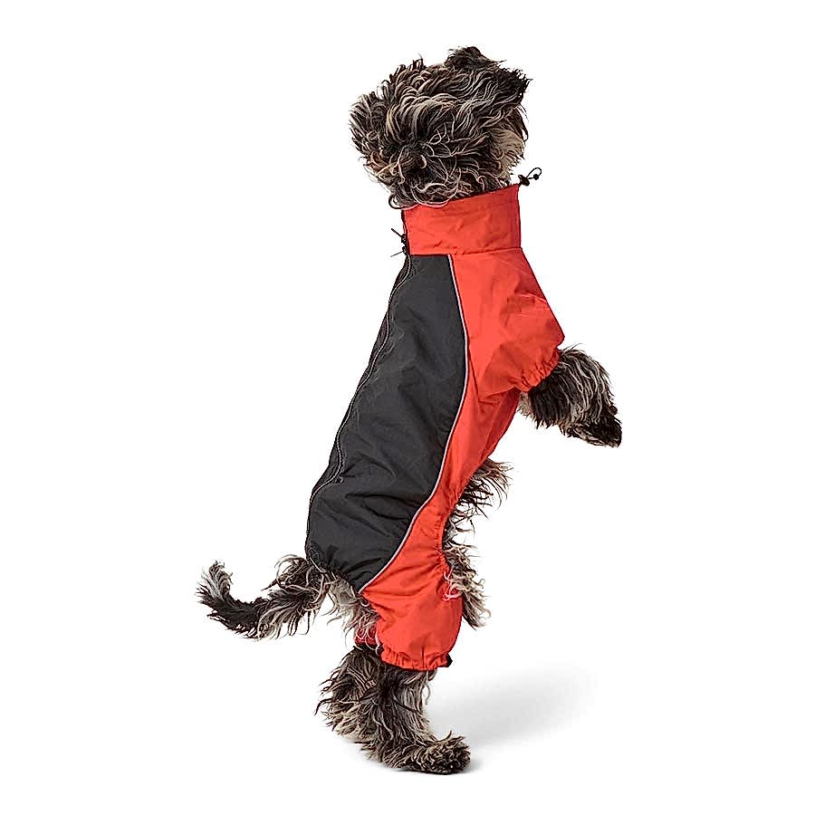 Kong Full Cover Dog Snowsuit Black/Red