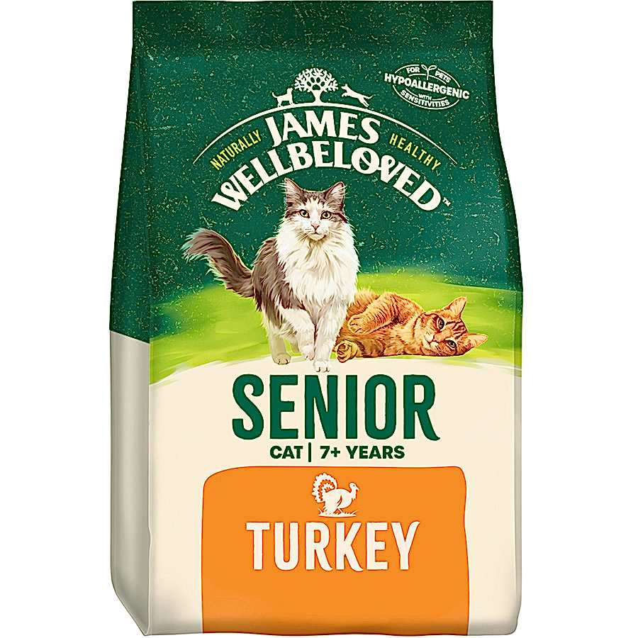 James Wellbeloved Senior Cat Dry Food Turkey