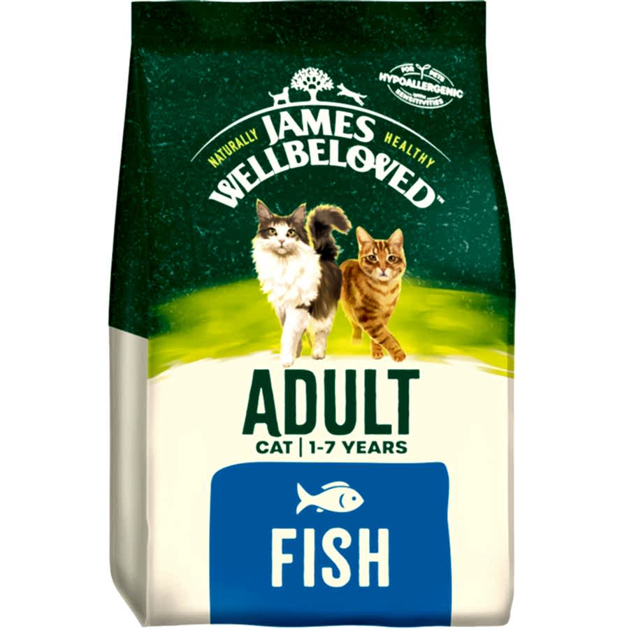 James Wellbeloved Adult Dry Cat Food Fish