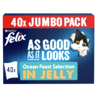 Now £14 on selected Felix Cat Food